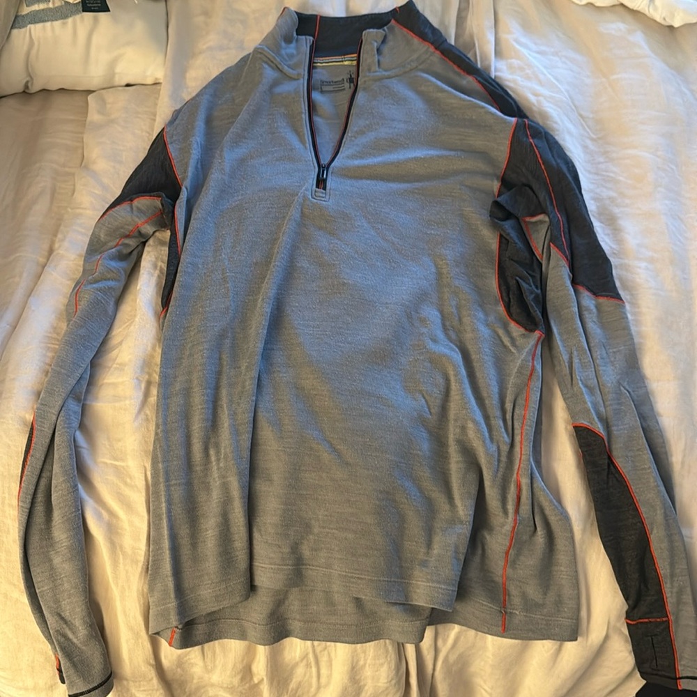 Grey Large Smartwool Sweater